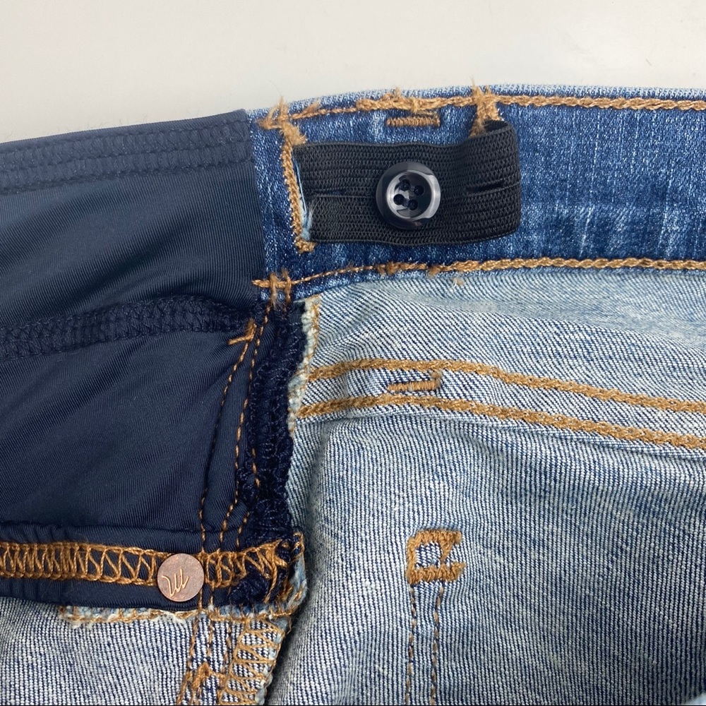Madewell Side-Panel Skinny Jeans In Everton Wash View 6